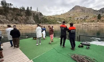 Baraj gölünde kaybolan İrlandalı turist bulunamıyor 