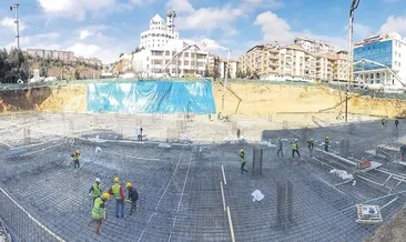 Keçiören’e yeni otopark inşaatı başladı