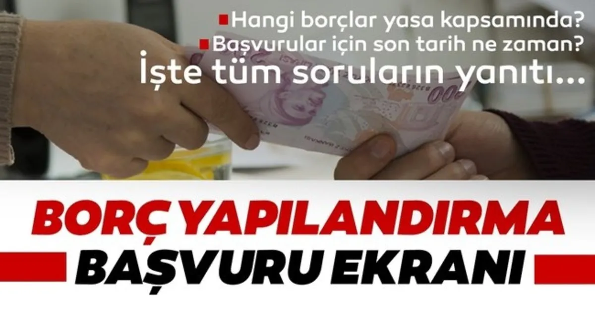 Vergi Borc Yapilandirma Basvurusu Nasil Ve Nereden Yapilir 2020 Kyk Trafik Cezalari Mtv Sgk Vergi Borcu Yapilandirma Ile Faizler Siliniyor Mu Ne Kadari Siliniyor Son Dakika Haberler