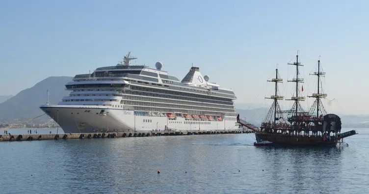 Amerikalılar Alanya’ya denizden geldi