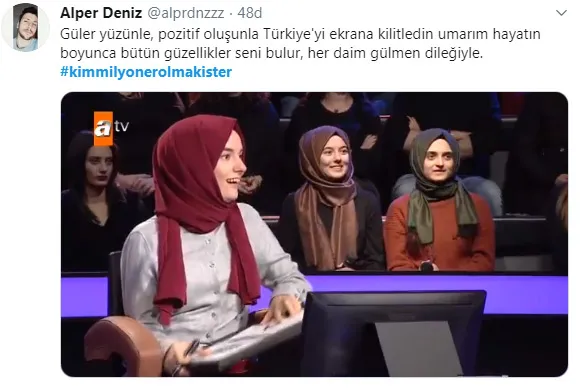 Kim Milyoner Olmak İster'de yarışan Ümmü Gülsüm Türkiye'yi duygulandırdı