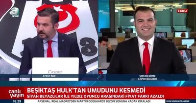 Beşiktaş’ta ilk hedef Hulk! Alternatif ise Cenk Tosun...