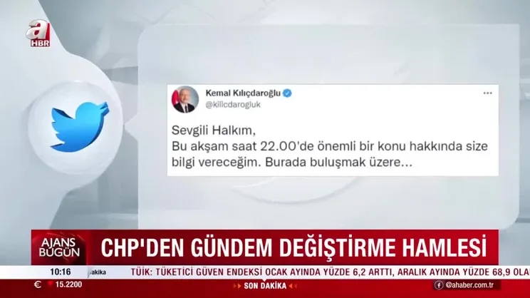 CHP'den gündem değiştirme hamlesi | Video
