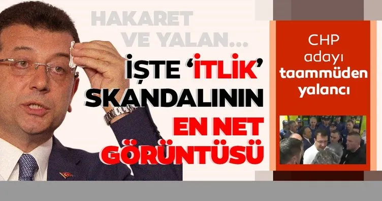 Son dakika haber: CHP’nin adayı İmamoğlu’nun yalanı ortaya çıktı! İşte itlik skandalının en net görüntüsü