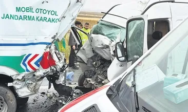 Feci kazada 2 jandarma şehit