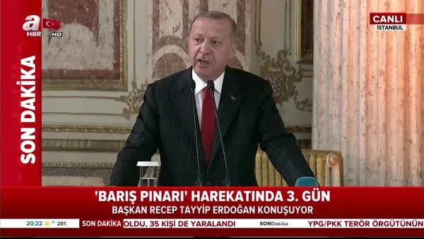 Başkan Erdoğan "Kim ne derse desin durdurmayacağız" videosunu izle