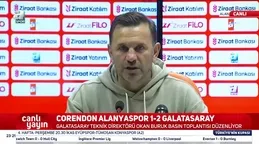 Okan Buruk basın toplantısında açıklamalarda bulundu!
