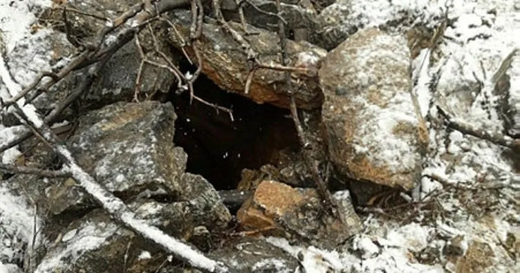 Çatak’ta teröristlerin kullandığı bir mağara bulundu