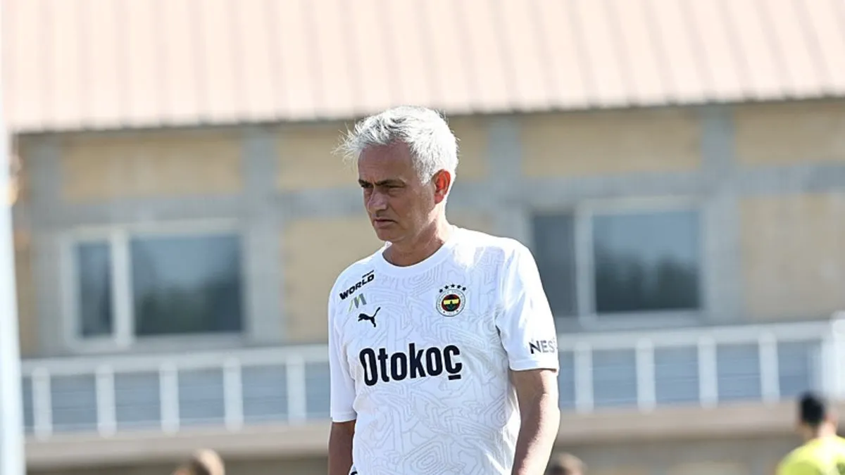 Jose Mourinho, ilk antrenmanına çıktı