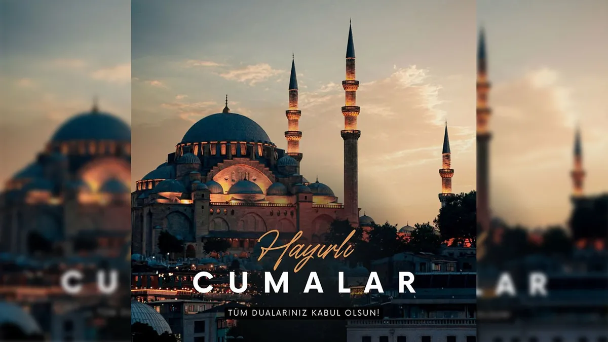 CUMA MESAJLARI RESİMLİ | En yeni, anlamlı, uzun, kısa birbirinden farklı Cuma mesajları ve sözleri