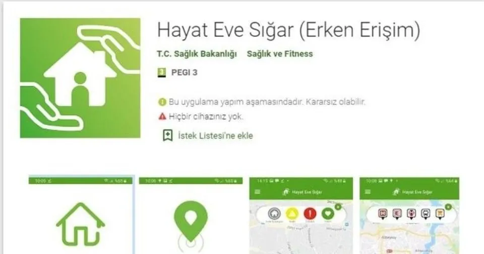 hayat eve sigar uygulamasi eslesme saglanamadi hatasi nedir ve nasil cozulur