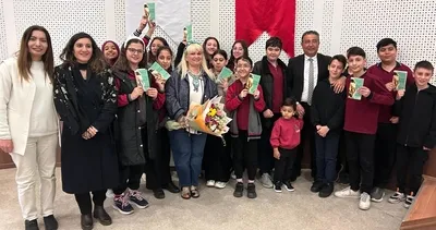 Kırıkkale'de öğrenciler okudukları kitabın yazarıyla buluştu! #kirikkale