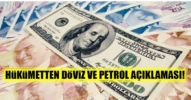 Maliye Bakanı Ağbal’dan flaş döviz ve petrol açıklaması