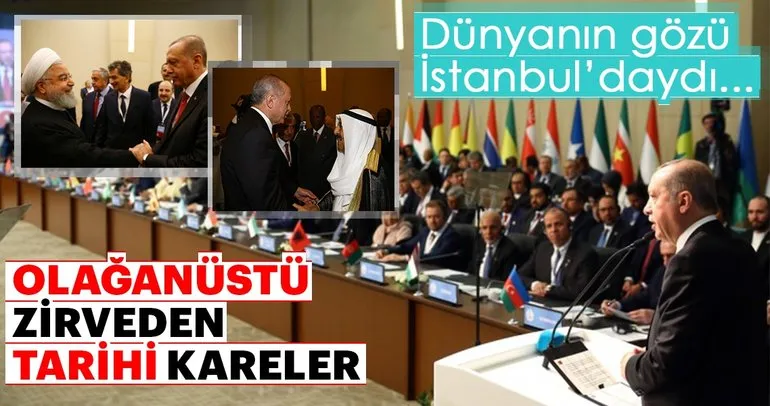 Olağanüstü zirveden tarihi kareler