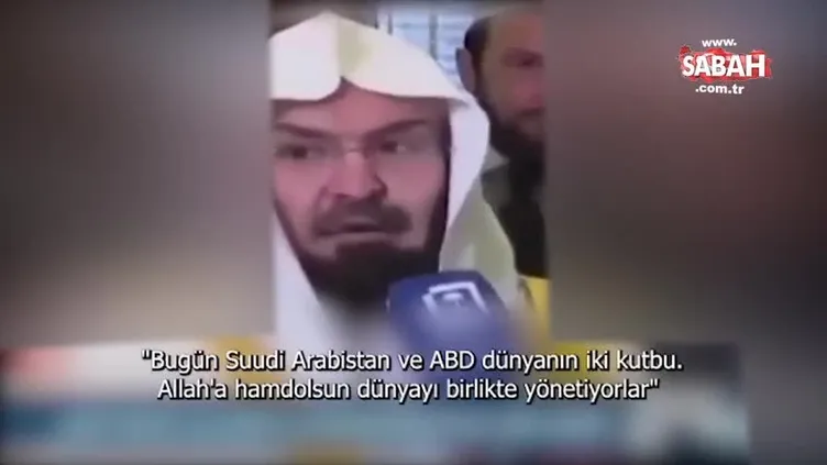 Kabe İmamı Sudeysi'nin şok sözleri üzerine sadece bir kişi isyan etti! Cezayirli Müslüman o sözler karşısında kendini tutamadı!