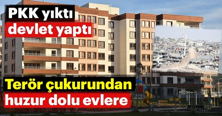 Terör çukurundan huzur dolu evlere...