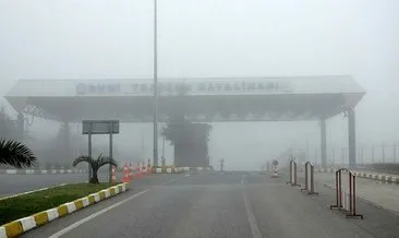 Trabzon’da uçak seferlerine sis engeli