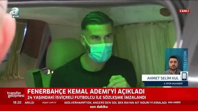 Son dakika: Fenerbahçe Kemal Ademi'yi açıkladı