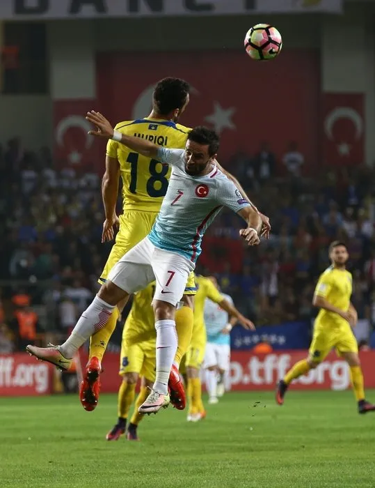 Türkiye Kosova maçından kareler