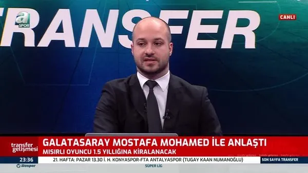 Son dakika: Galatasaray Mostafa Mohamed transferinde sona geldi! İZLE