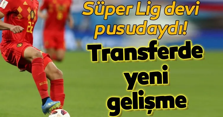Beşiktaş’a transferde iyi haber! Chadli...