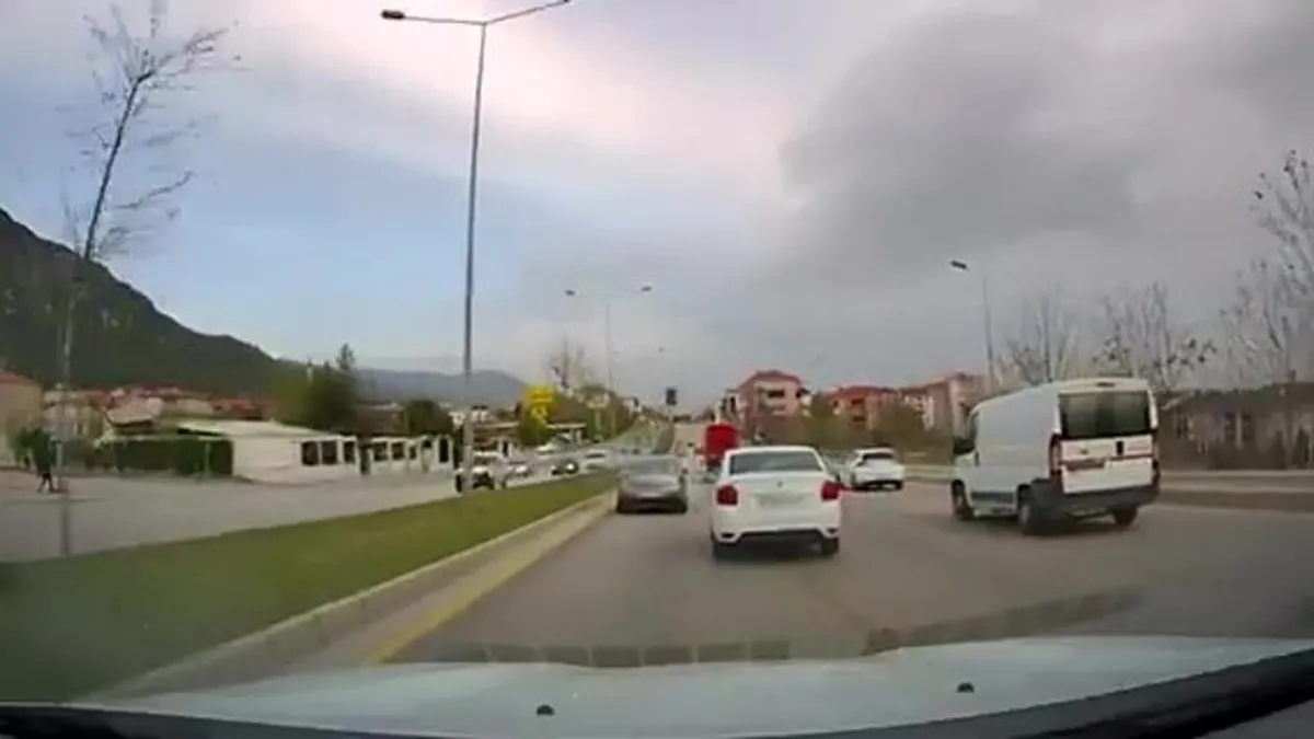 Makas atan sürücüye 9 bin lira ceza