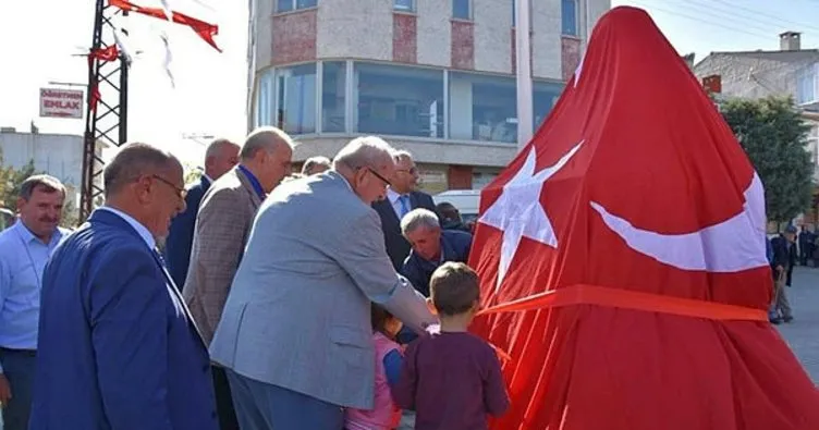 Çukuryurt mahallesi Atatürk heykeline kavuştu