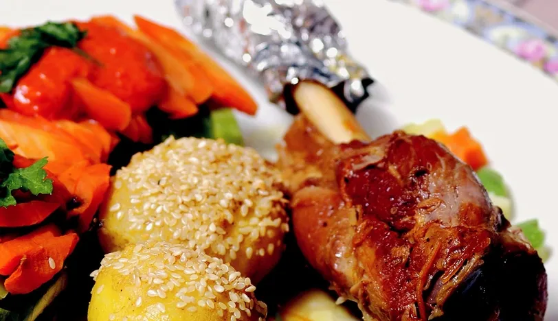 Susamlı patates