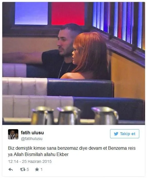 Rihanna ve Benzema İlişkisi İnsanları Çok Şaşırttı!