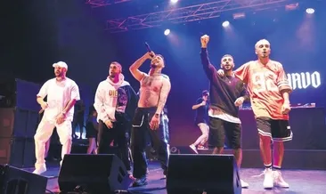 Genç rap’çiler buluştu