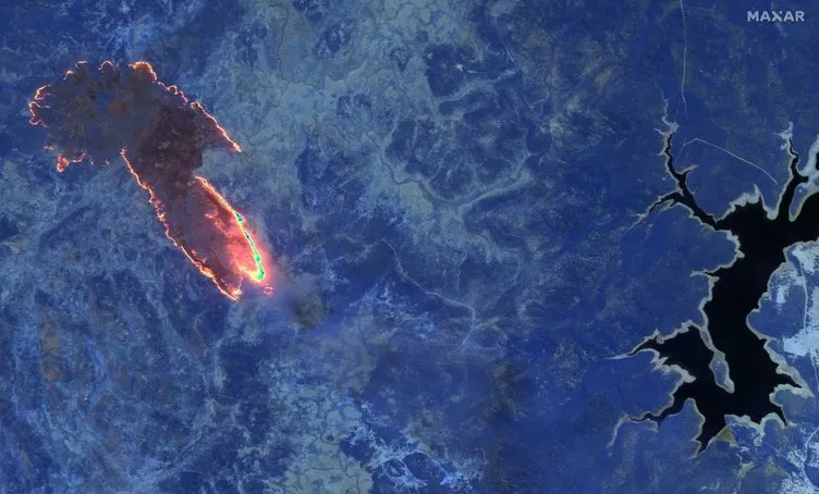 Avustralya yanıyor! NASA'dan korkutan görüntü...