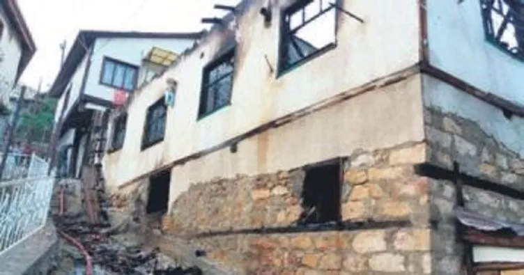 Beypazarı’nda ev yandı: 4 yaralı