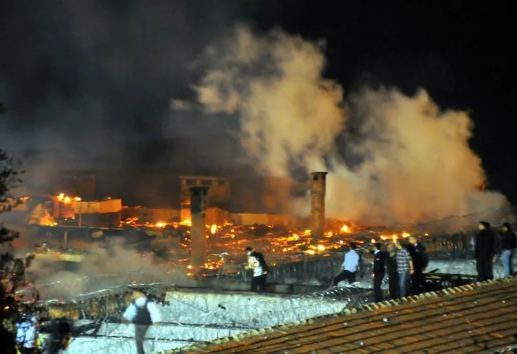 Zonguldak Cezaevi’nde yangın