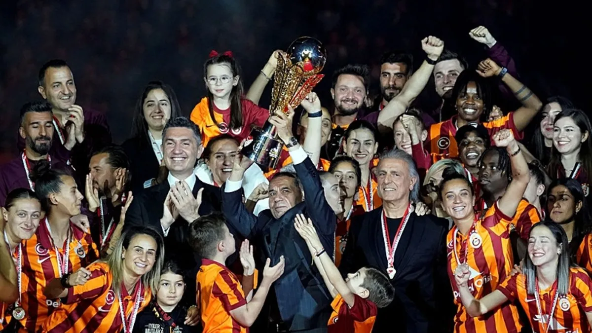 Galatasaray, 24. lig şampiyonluğuyla Avrupa'da ilk 10'da