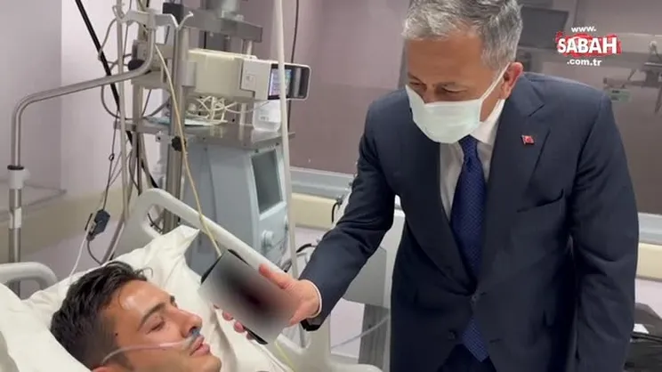 Cumhurbaşkanı Erdoğan, yaralı polisle telefonda görüştü: ”Kanınız yerde kalmadı” | Video