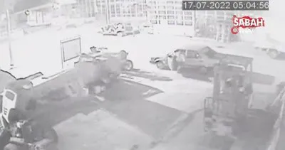 Bayram tatilini fırsata çeviren hırsız, aynı iş yerini hem 3 kez soydu hem de tuvaletini yaptı...O anlar kamerada | Video
