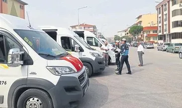 Servislere ve taksilere denetim
