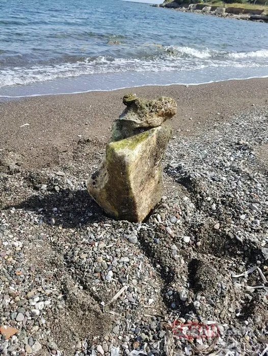 Denizde parlayan heykel tesadüfen bulunmuştu! Diğer parça da ortaya çıktı