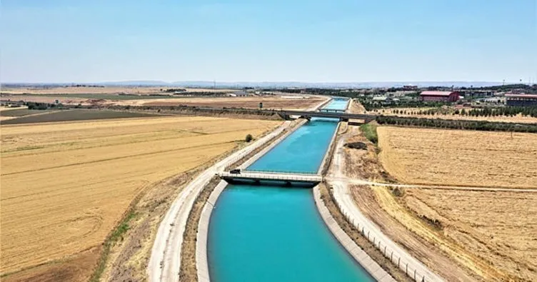 Mardin-Ceylanpınar Ana Kanalı tamamlandı! Fırat’ın suyu bereketli topraklarla buluşacak