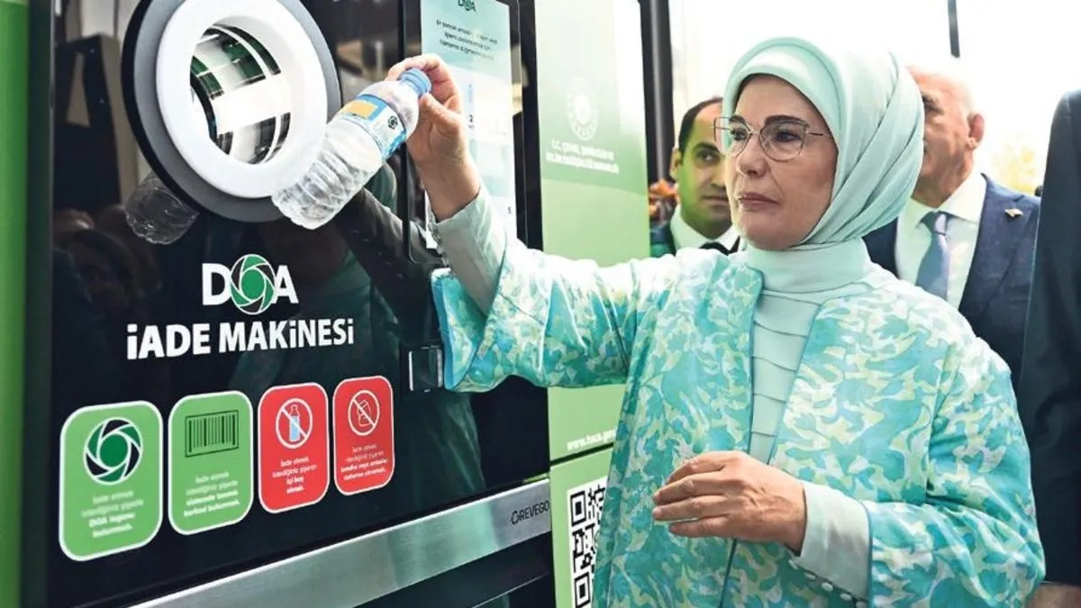 Emine Erdoğan'ın himayelerinde yürütülen Sıfır Atık Kampanyası yeni aşamaya geçiyor! 81 ile yayılacak
