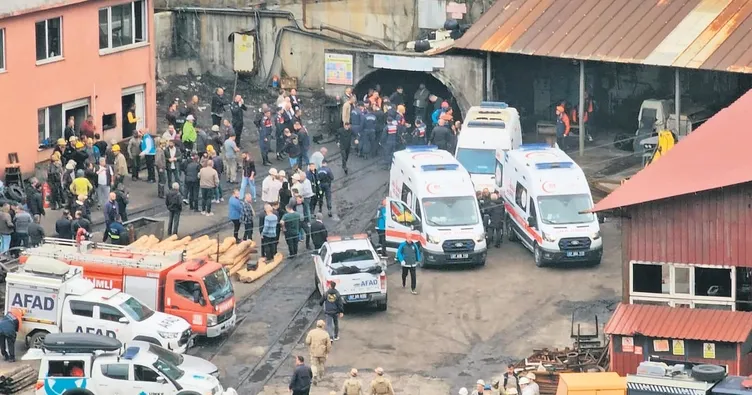Maden ocağında grizu dehşeti