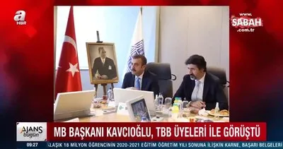 Merkez Bankası Başkanı Kavcıoğlu’ndan Türkiye Bankalar Birliği’ne ziyaret | Video