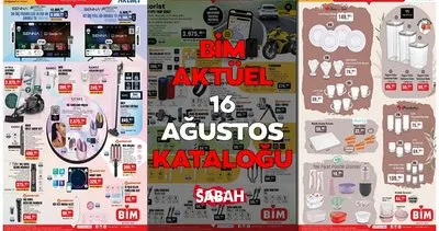 RAFLARDA! BİM AKTÜEL KATALOG 16 AĞUSTOS 2024: Çekme karavan, Tiny House ve daha fazlası bu hafta Bim’de!