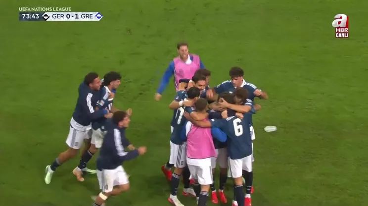 GOL İZLE | Almanya 0-1 Yunanistan (Dimitrios Kourbelis)