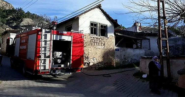 Bilecik’te ev yangını paniğe yol açtı