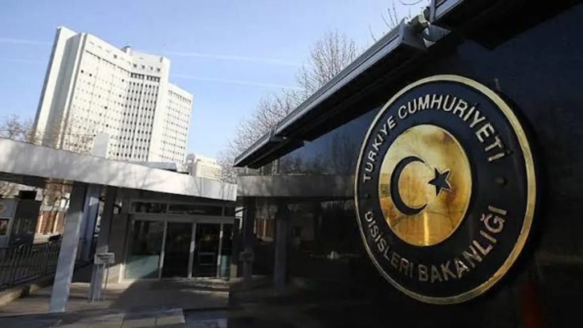 Dışişleri’nden Suriye’deki patlamada hayatını kaybedenler için başsağlığı mesajı!