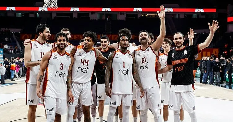 Derbide Galatasaray Nef, Beşiktaş’ı 17 sayı farkla yendi!