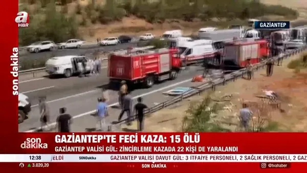 Gaziantep Nizip'te katliam gibi kaza: 16 Ölü, 21 yaralı! CANLI YAYIN olay yerinden son bilgiler