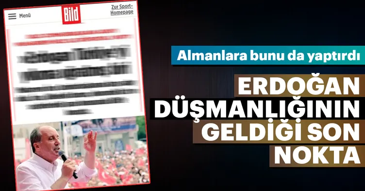 Erdoğan düşmanlığının geldiği son nokta