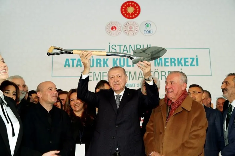 Yeni Atatürk Kültür Merkezi’nin temel atma töreni gerçekleştirildi